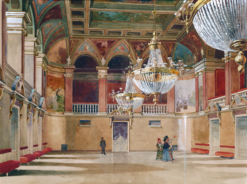 Bikaszálló belseje